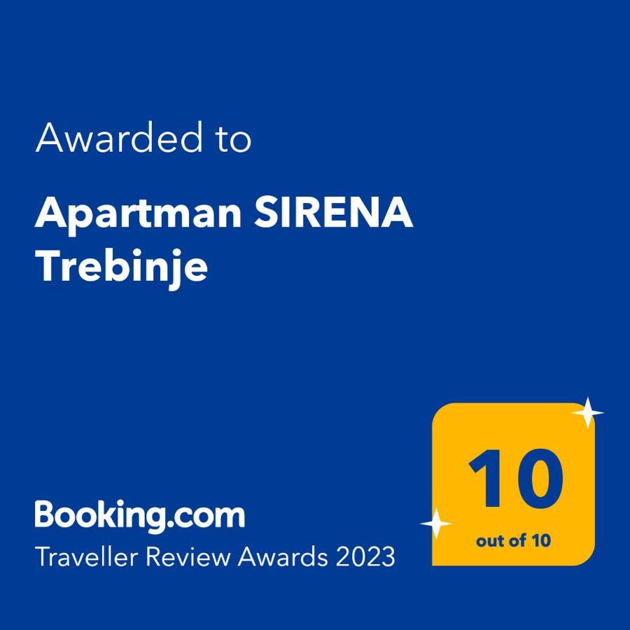 Apartman Sirena Τρέμπινιε Εξωτερικό φωτογραφία